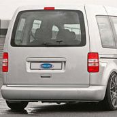Omsa VW Caddy Krom 2003-2014 Arası Bagaj Alt Çıta