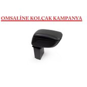 Omsaline Dacia Logan MCV 2014 Sonrası Sürgülü Siyah Kol Dayama Kolçağı
