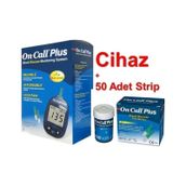 On Call Plus 50 Ölçüm Stribi Plus Kan Şekeri Ölçüm Cihazı