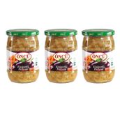 Öncü Közlenmiş Patlıcan, 650 gr x 3 Adet, Konserve, Geleneksel Türk Lezzeti