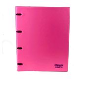Önder 122-23 Rainbow Colors 4 Halkalı PVC Pembe Klasör
