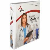 Önder 2005 A4 5 cm 2D Halkalı Beyaz Firma Tanıtım Klasörü