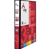 Önder Firma A4 3 cm 2d Halkalı Siyah 2003 Sunum Klasörü