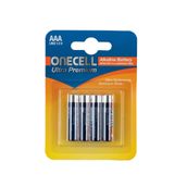 Onecell Ultra Premium Alkalin 4'lü AAA Pil