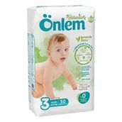 Önlem Botanika No:3 Midi 50 Adet Bebek Bezi