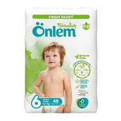 Önlem Botanika No:6 XLarge 48 Adet Bebek Bezi