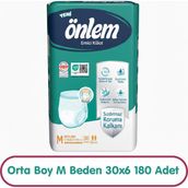 Önlem M Beden 180 Adet Emici Külot Hasta Bezi