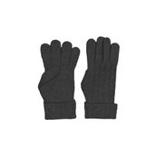 ONLY Kadın ONLANNA CABLE KNIT GLOVES CC Eldiven, Koyu Gri Melanj, ONE SIZE