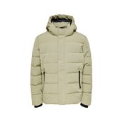 Only & Sons 22019598 Onscayson Puffa Otw Açık Kahve Erkek Mont