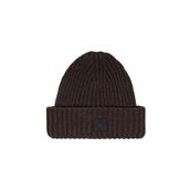 ONLY & SONS Erkek ONSEDGAR HEAVY KNIT SHORT BEANIE Şapka, Koyu Kahve, ONE SIZE