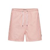 Only & Sons Onsted Çizgili Deniz Şortu, XS, TYCB58CDCC228CD8B1, Pembe, Erkek