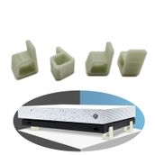 Onyehn 4 adet Yatay Versiyon Kaymaz Yükseltici Braket Xbox one/S/X Konsol Yatay Oyun Makinesi Soğutma Ayakları Standı Tutucu Aksesuarları (Açık Yeşil)