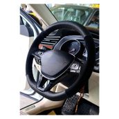 Opel Astra F kasa Uyumlu Dikmeli Direksiyon Kılıfı Noktalı-Alkantara Siyah