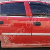 Opel Astra G P.Çelik 1998-2004 4 Parça Krom Cam Çıtası