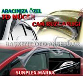 Opel Corsa 2007 D Mugen Cam Rüzgarlığı