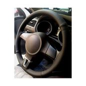 Opel Corsa C Kasa Uyumlu Dikmeli Direksiyon Kılıfı Noktalı-Soft Siyah
