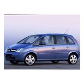 Opel Meriva A 2002-2010 Krom Cam Çıtası