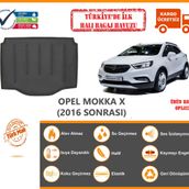 Opel Mokka X 2016 Sonrası Halı Bagaj Havuzu