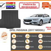 Opel Yeni Insignia Grand Sport 2017 Sonrası Halı Bagaj Havuzu
