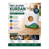 OpenCity Tekli Jelatinli Kürdan 400 Adet Hijyenik Paket Cafe Restoran Otel Kullanımı İçin Ekonomik Set