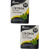 Optima 2x50 Adet Şeker Ölçüm Stribi