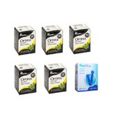 Optima 5x50'li Kan Şekeri Ölçüm Çubuğu + 100 Adet Parmak Delme Çubuğu