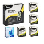 Optima Şeker Ölçüm Cihazı + 200 Strip + 100 Lanset