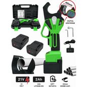 Optivex 21V 2 Amper Dijital Göstergeli Şarjlı Boru Kesme Makası 40 mm Çap