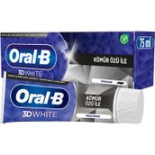 Oral-B 75 ml Pro 3D White Kömür Özlü Diş Macunu