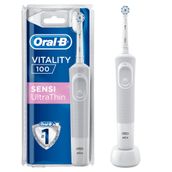 Oral-B D100 Vitality Sensi UltraThin Beyaz Şarjlı Diş Fırçası