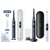 Oral-B iO-7 Siyah Beyaz 2'li Set Şarjlı Diş Fırçası