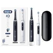 Oral-B İO5 Mat Siyah-Beyaz 2 Adet Diş Fırçası