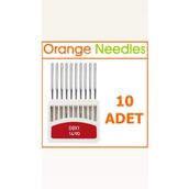 Orange Needles DBX1 14 NO İNCE DİP SANAYİ DÜZ DİKİŞ MAKİNE İĞNESİ(10 ADET) ORANGE NEEDLES
