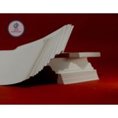 Orbak Kağıtçılık Beyaz Yaka Kartı Kağıdı Boş Baskısız Kalın Kart 5 x 8 cm (100 Adet) (0,092 Kg)