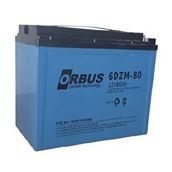 Orbus 12V 80 Amper Jel Elektrikli Bisiklet (E-Bike) Aküsü Ebatlar : 223X121X174 (2025 Üretim)