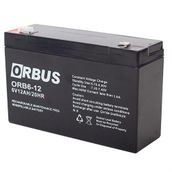 Orbus ORB6-12 6V 12 AH 150x50x94 MM Akü