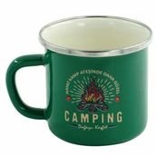 Orcamp Retro Emaye Camping 330 cc Yeşil Kupa Bardak