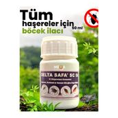 ORDU MEGA TARIM Haşere İlacı Delta Safa Karasinek Sivrisinek Ve Hamamböceği 50 Sc İlacı Konsantre 50 Ml