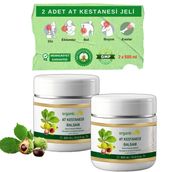 Organicsun At Kestanesi Balsamı Jeli 500 ML x 2 Adet Kas ve Eklem Besleyici Masaj Kremi