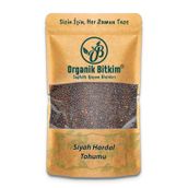 Organik Bitkim 250 gr Tane Siyah Hardal Tohumu