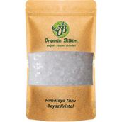 Organik Bitkim 500 gr Kristal Beyaz Öğütülmemiş Himalaya Tuzu