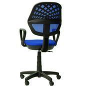 Orianna Design Fileli Mavi Ofis Çalışma Koltuğu