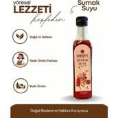 ORİJİN TRAKYA GIDA GELENEKSEL ÜRÜNLERİ Sumak Sos 250 ml