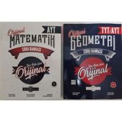 Orijinal Tyt-Ayt Geometri Tyt Matematik Soru Bankası Seti 2 kitap - Kolektif