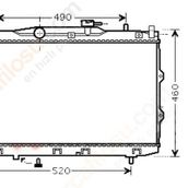 Orjinal 253102F040 Motor Radyatörü