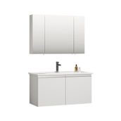Orka Terme 100 cm Mdf Kaşmir Taş Banyo Dolabı