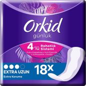 Orkid 18 Adet Extra Koruma Extra Uzun Günlük Ped