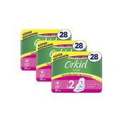 Orkid 3x28'li Maxi Uzun Süper Ekonomik Paket Hijyenik Ped
