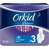 Orkid 6'lı Ultra Gece Hijyenik Ped