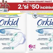 Orkid Extra Hassas Uzun 32'li Hijyenik Ped